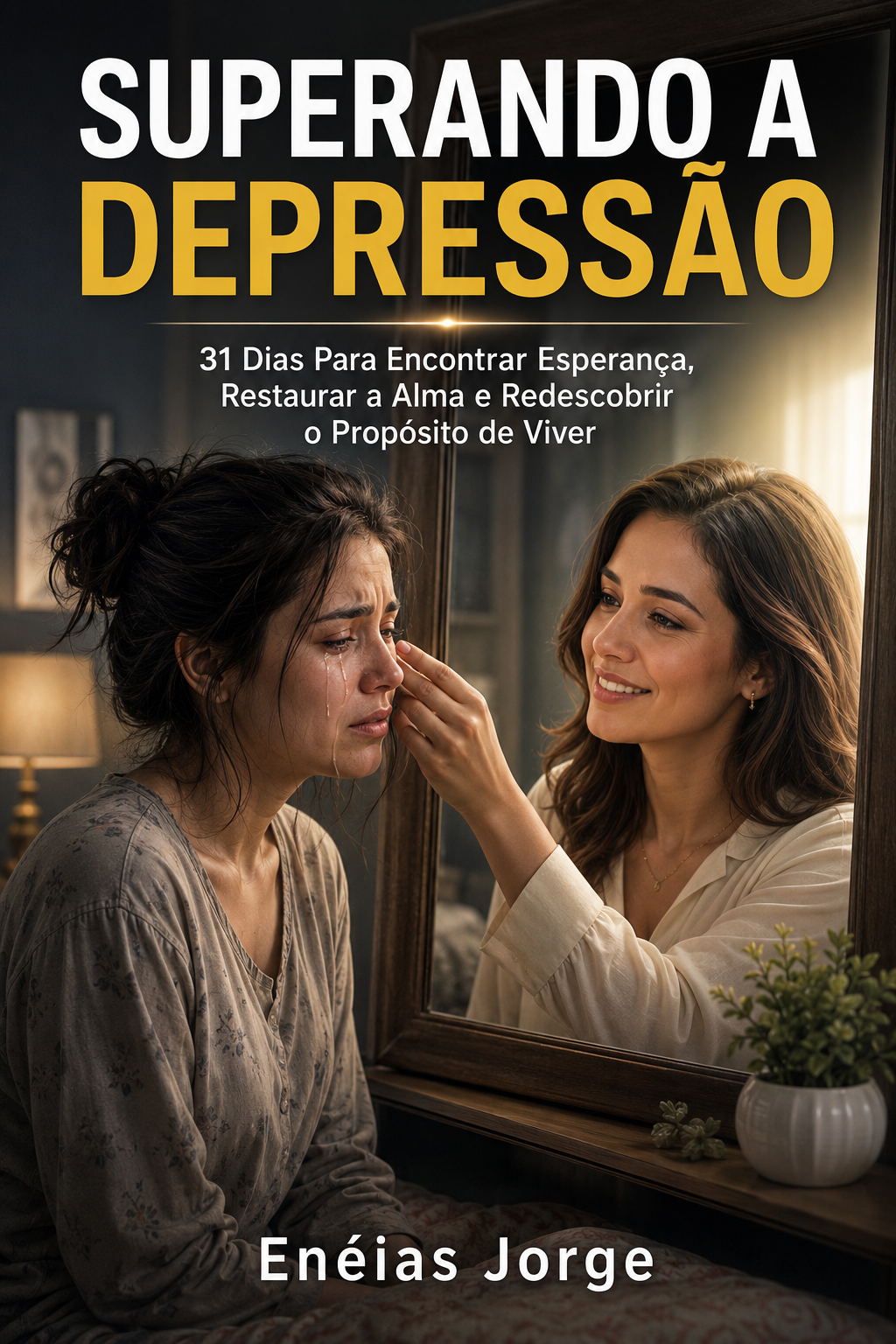 Capa do livro Superando a Depressão